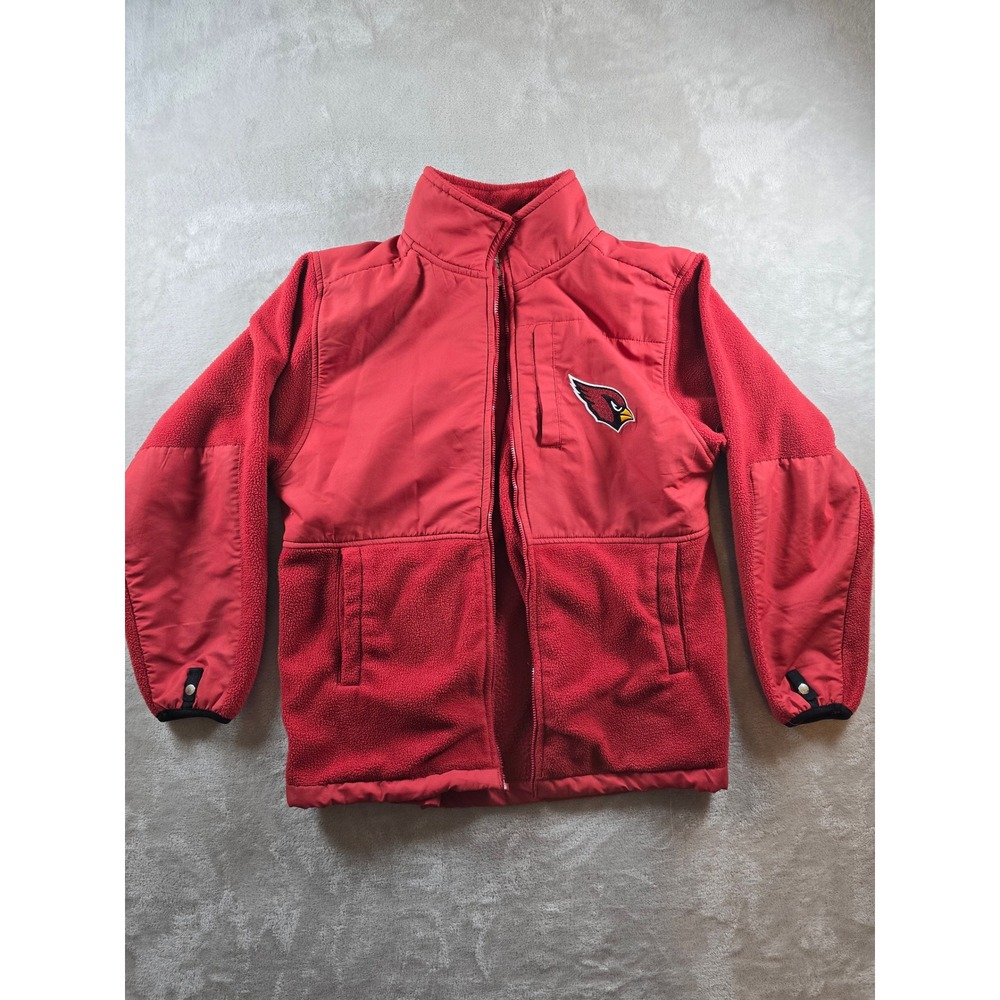 Arizona Cardinals Jacket Full‎ Zip Youth Kids XL 18 Team Apparel *No Zipper